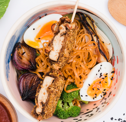 Sesame Glass Noodles with Veggies