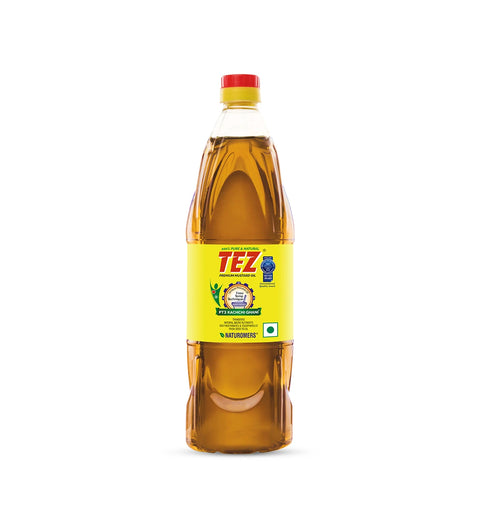 TEZ PT3 Premium Mustard Oil | Rich in Taste | High Pungency