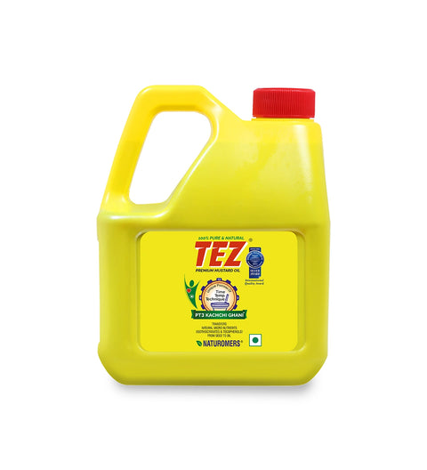 TEZ PT3 Premium Mustard Oil | Rich in Taste | High Pungency
