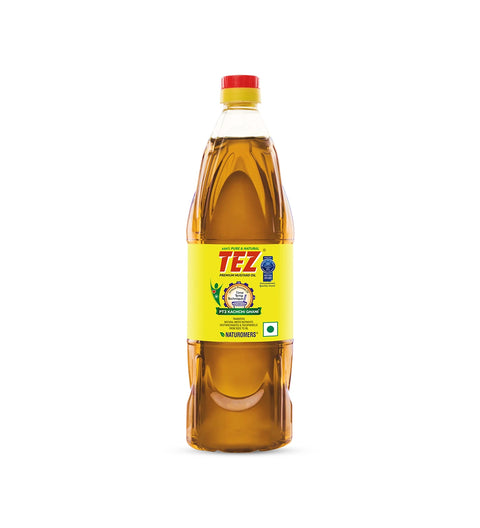 TEZ PT3 Premium Mustard Oil | Rich in Taste | High Pungency