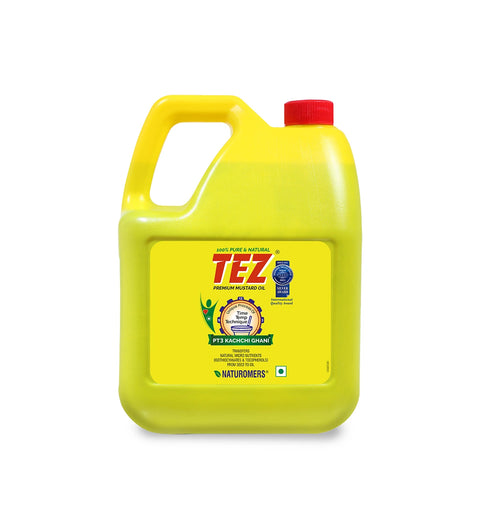TEZ PT3 Premium Mustard Oil | Rich in Taste | High Pungency