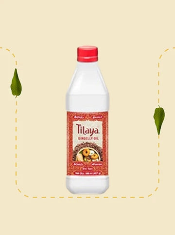 Tilaya Hulled Gingelly Oil 1 Litre Bottle