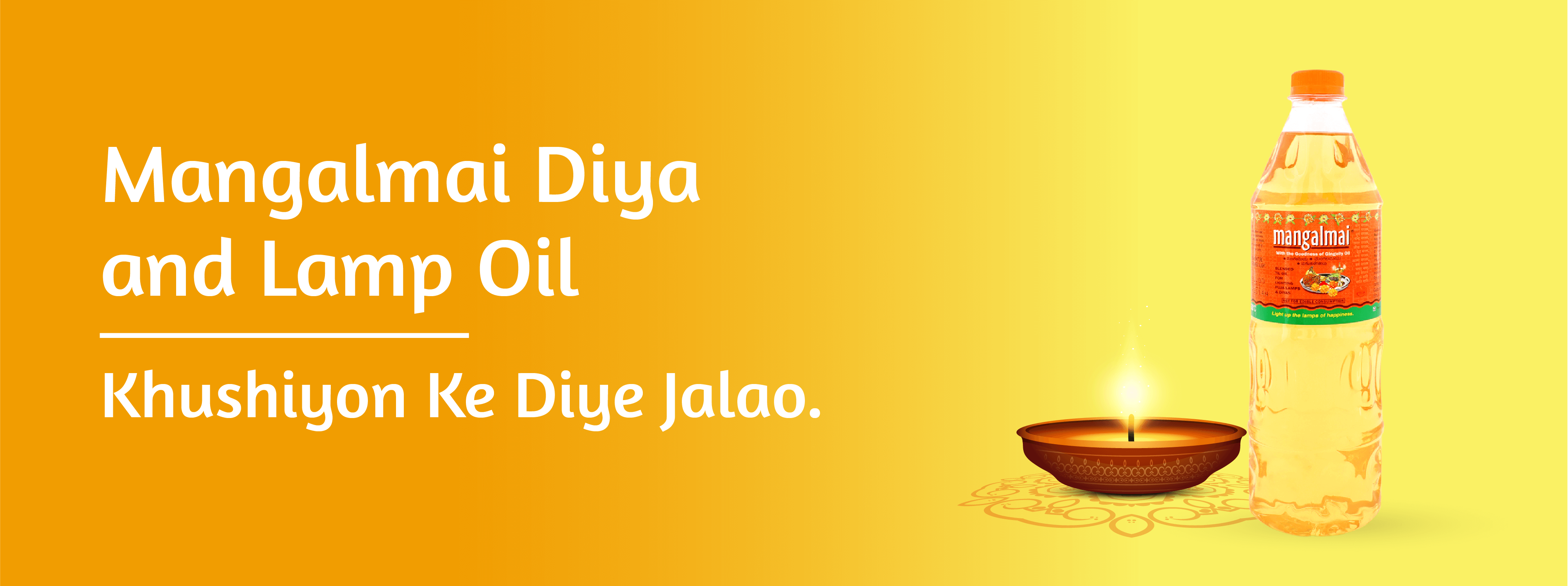 mangalmai diya and lamp oil